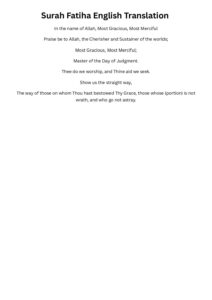 surah fatiha english translation pdf pdf