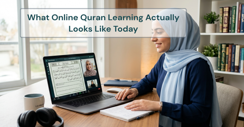 What Online Quran Learning Actually Looks Like Today