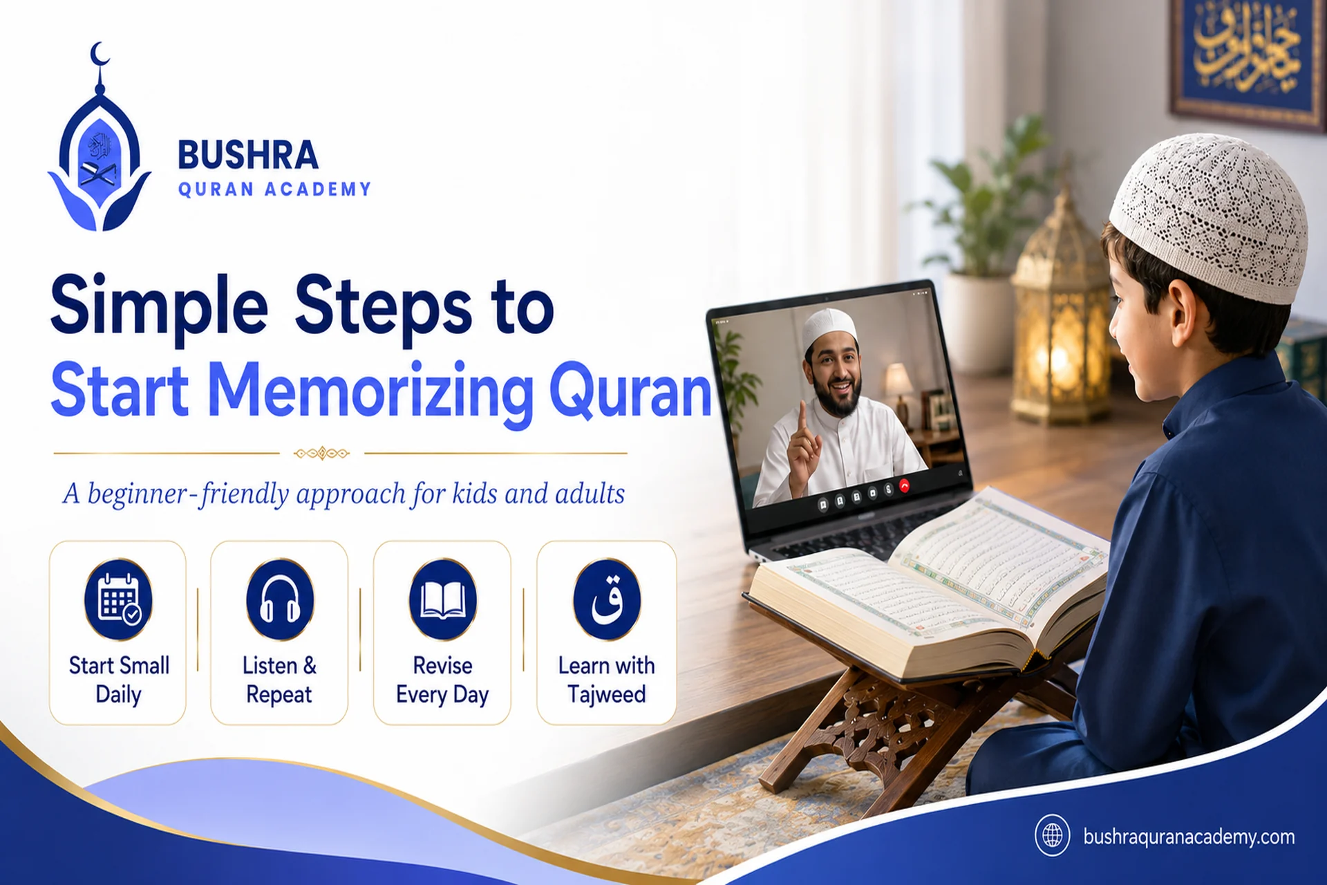 how to memorize Quran for beginners with simple daily Hifz steps